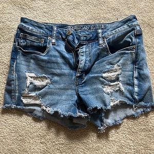 American eagle hi rise shortie